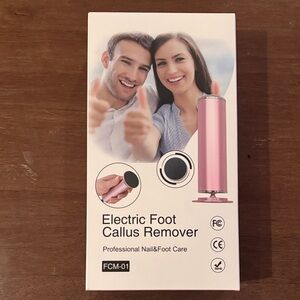 Electric Foot Callus Remover-Pink